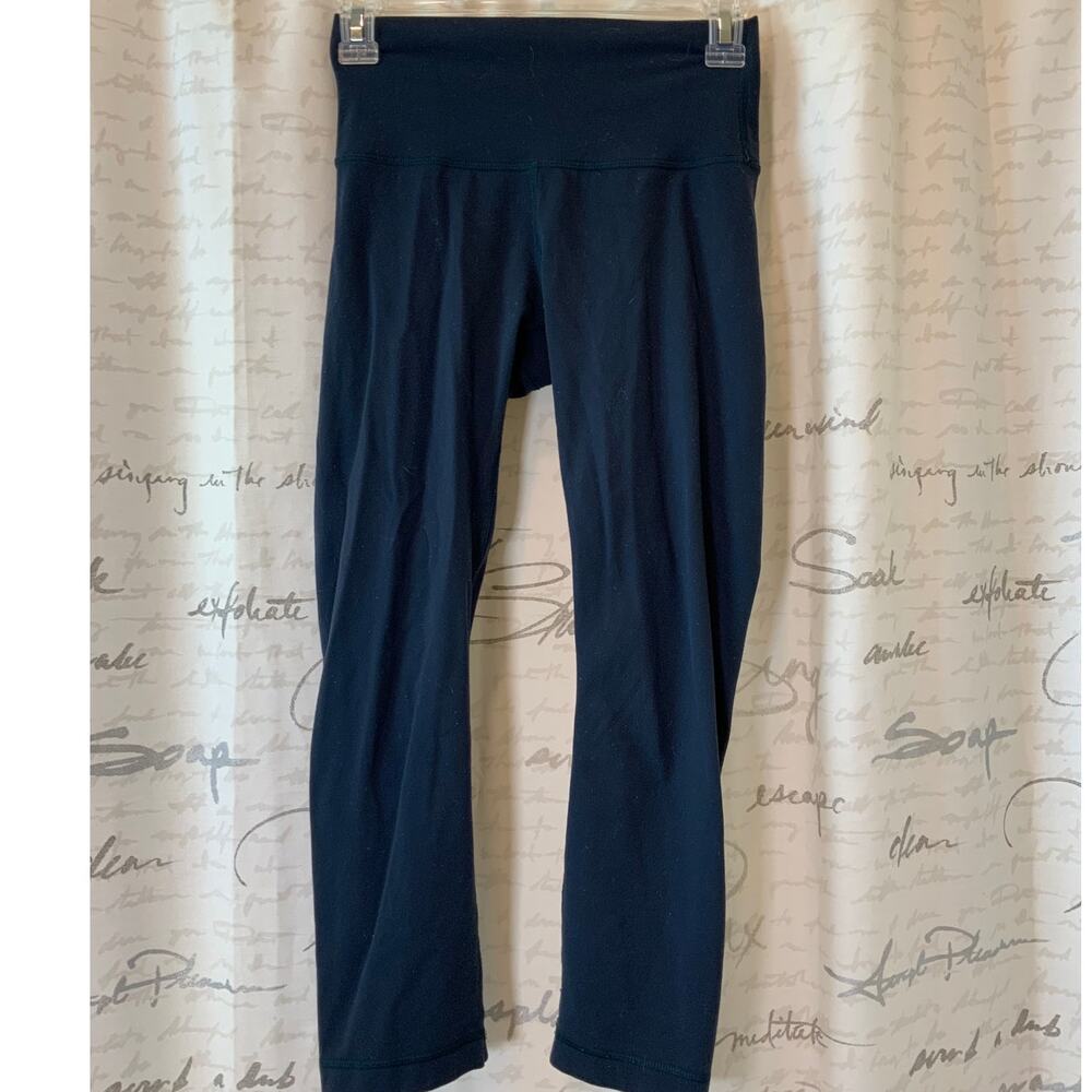Lululemon Bundle Pant Womens 4 Align HR Crop 21" Athleisure LW6AO0S